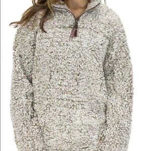 True Grit Frosty Tip Sherpa Pullover